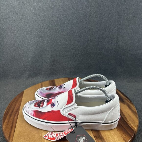 Vans Classic Slip-on X House Of Terror "It Pennywise" 10 Rare - Picture 5 of 12
